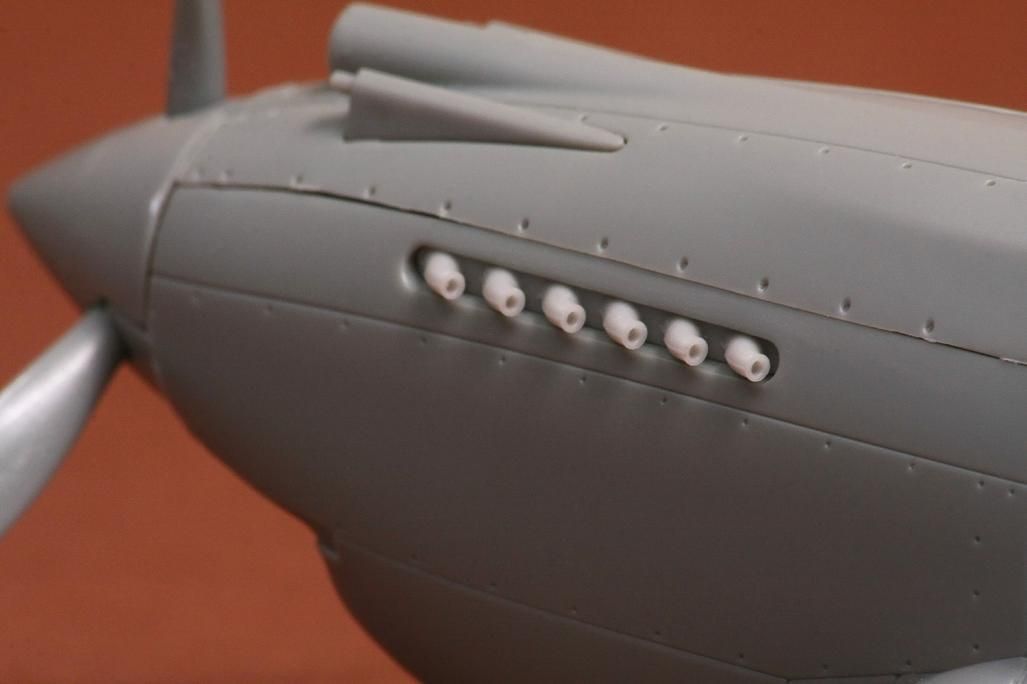 1:48 Curtiss P-40B exhaust set