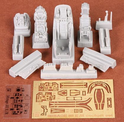 1:48 Mirage IIIE/R cockpit set