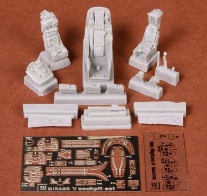 1:48 Mirage 5 cockpit set