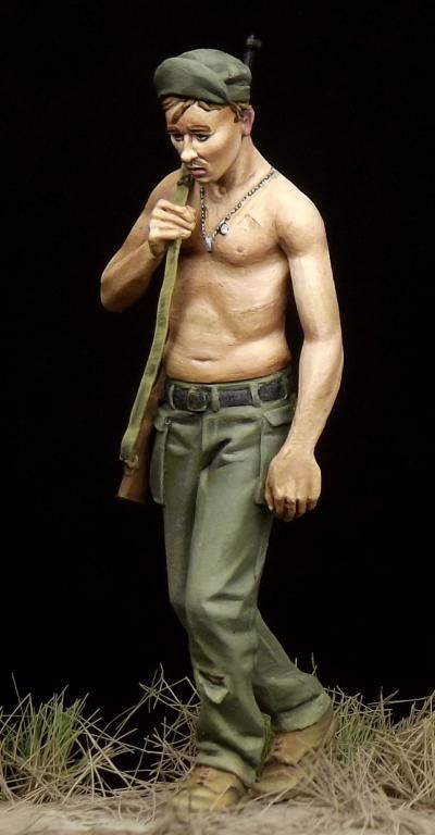 1:35 US Marine Corps soldier #1 WW II