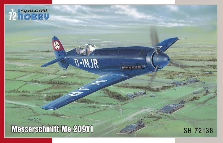 1:72 Messerschmitt Me 209 V1