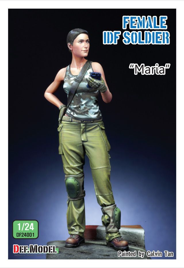 1:24 Modern IDF Female Soldier