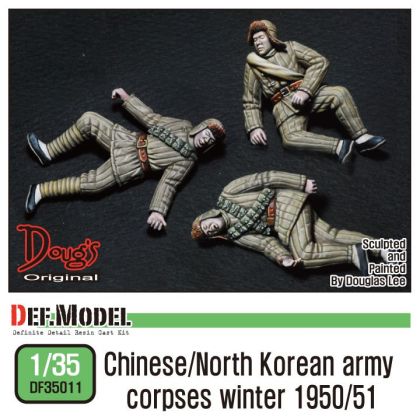 1:35 Chinese/ North Korean Army Corpses Koera winter 1950/51