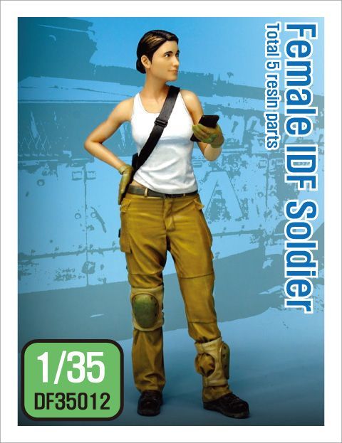 1:35 Modern IDF Female Soldier
