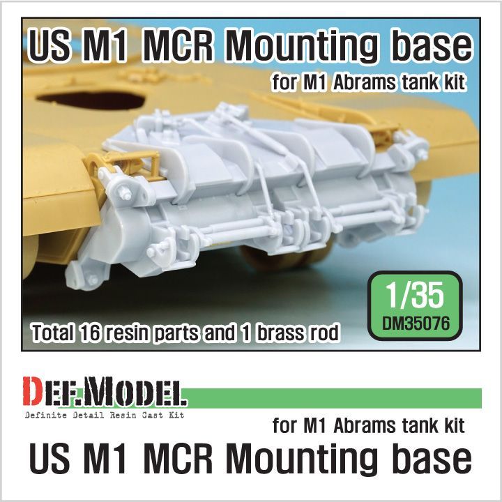 1:35 US M1 MCR Mointing base for M1 Abrans tank
