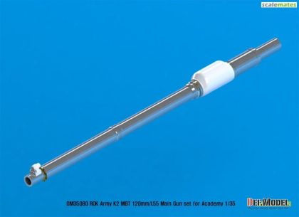 1:35 ROK Army K2 Tank Metal Barrel Set