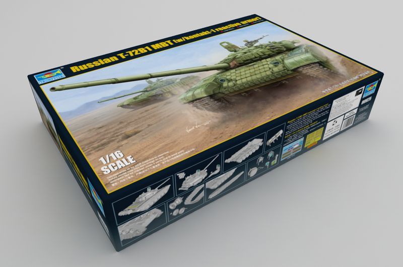 1:16 Russian T-72B1 MBT