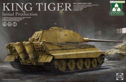 1:35 King Tiger Inital production