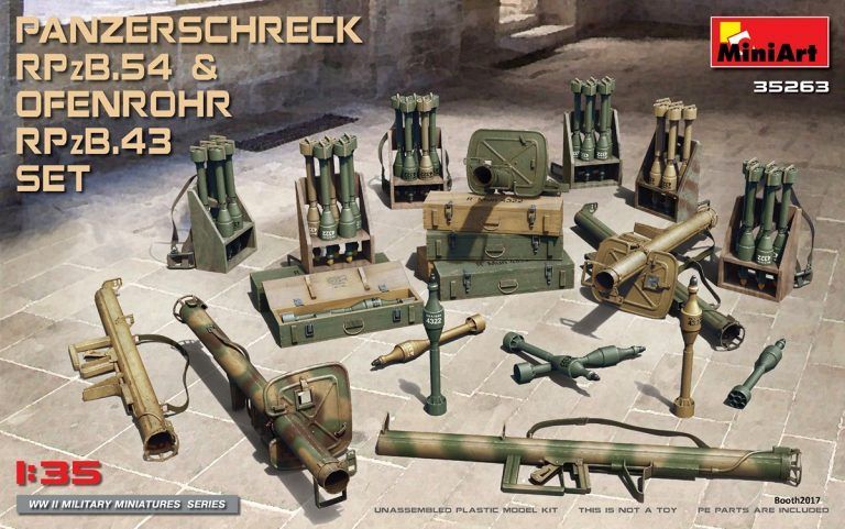 1:35 PANZERSCHRECK RPzB.54 & OFENROHR RPzB.43 SET