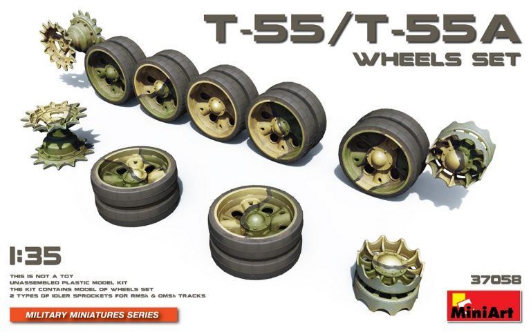 1:35 T-55/T-55A WHEELS SET