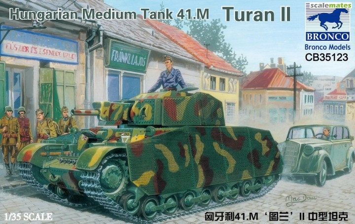 1:35 Hungarian Medium Tank 41.M Turan II