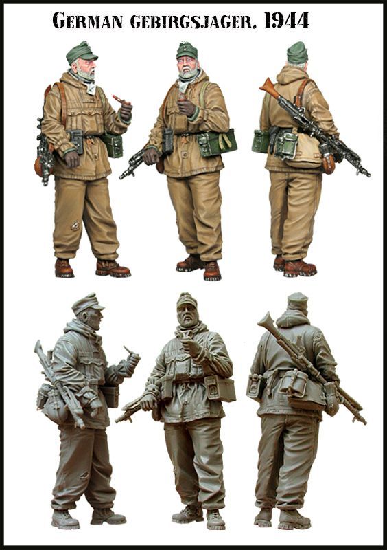 1:35 German Gebirgsjäger 1944