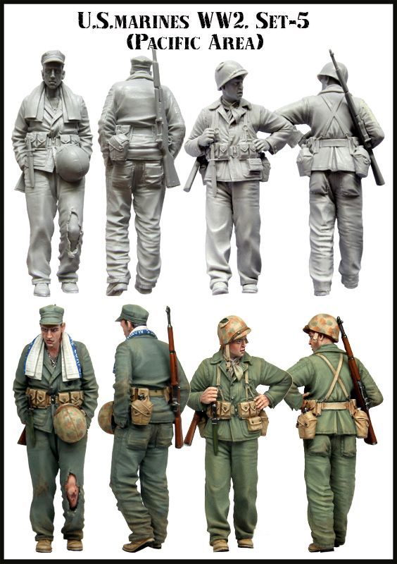 1:35 U.S. Marines - WW2 Pacific Ocean