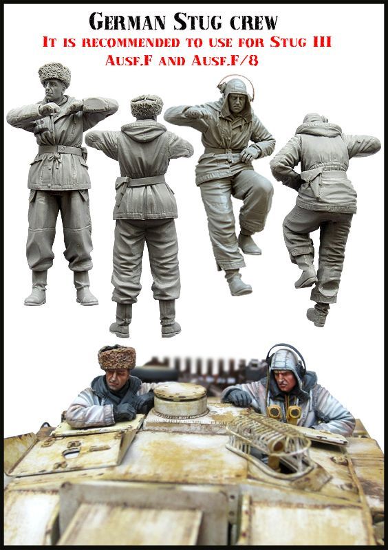 1:35 German StuG Crew