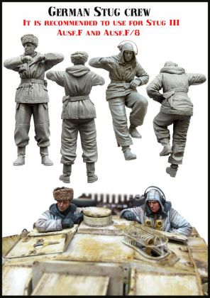 1:35 German StuG Crew