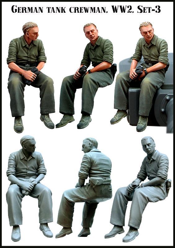 1:35 German Tank Crewman WW2
