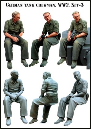 1:35 German Tank Crewman WW2