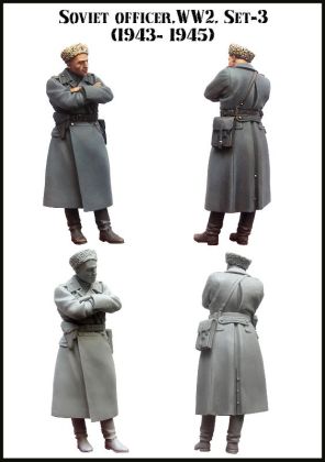 1:35 Soviet Officer WW2 Set 3 (1941 - 1943)