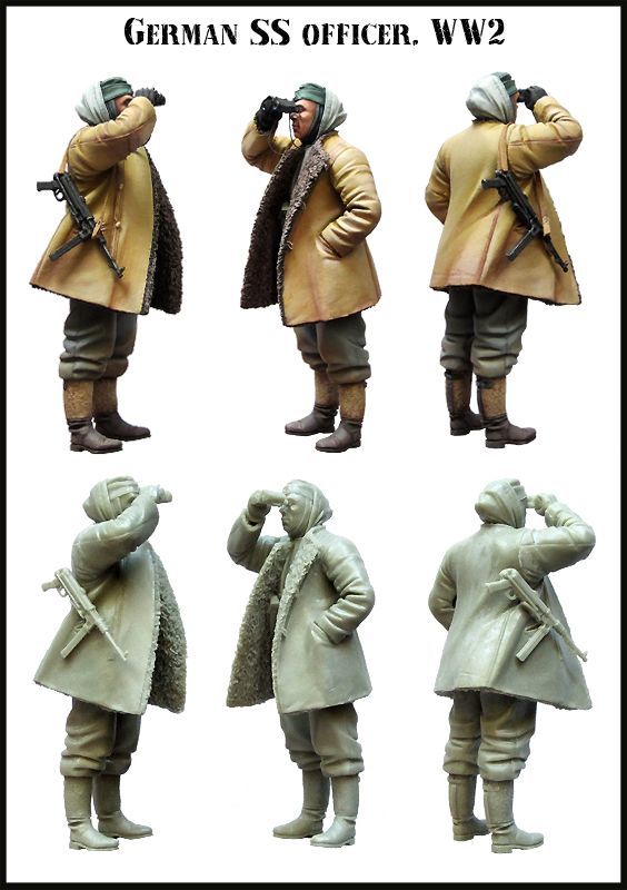 1:35 German SS officer. WW2
