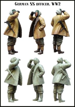1:35 German SS officer. WW2