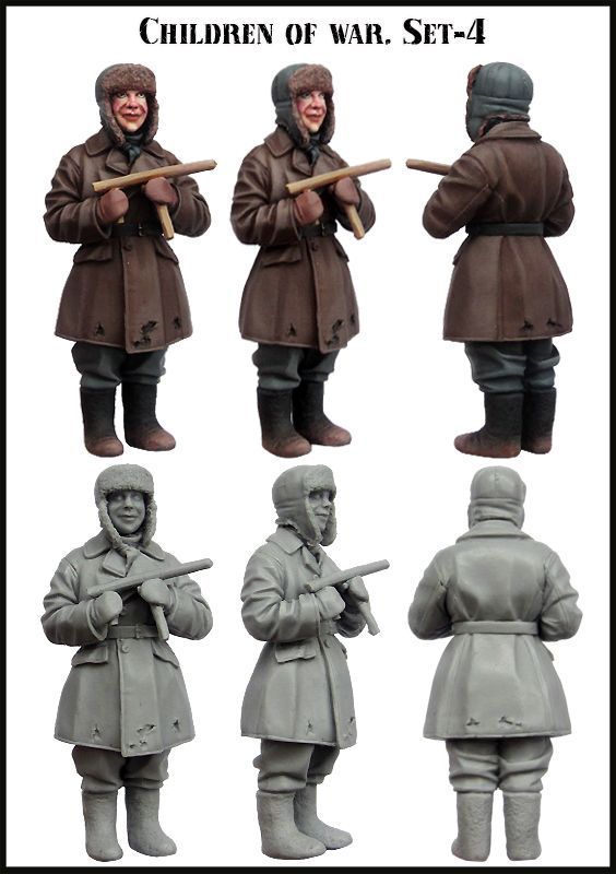 1:35 Children of war . Set-4