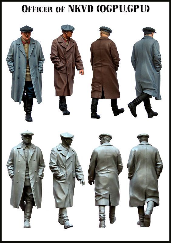 1:35 Officers of NKVD (OGPU, GPU)