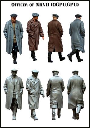 1:35 Officers of NKVD (OGPU, GPU)