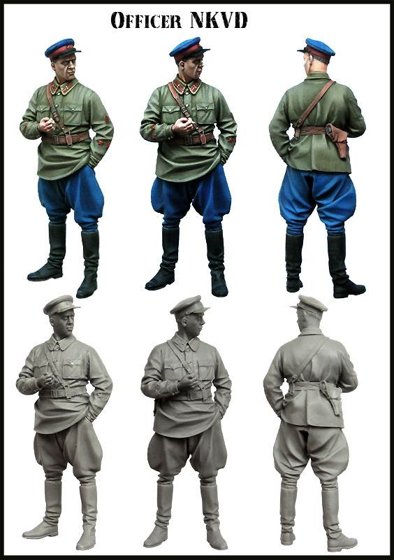 1:35 NKVD Officer (1 figure)