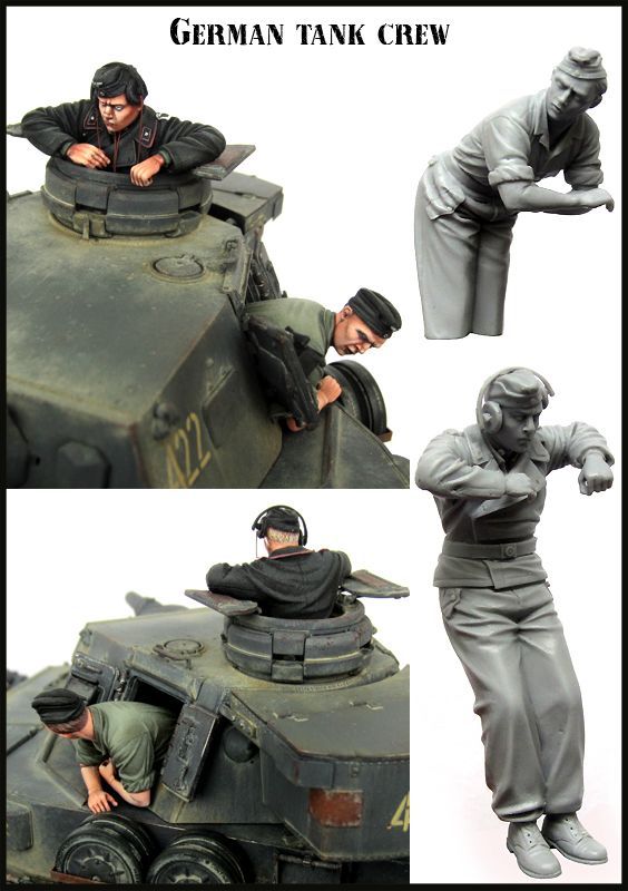 1:35 German Tank Crew
