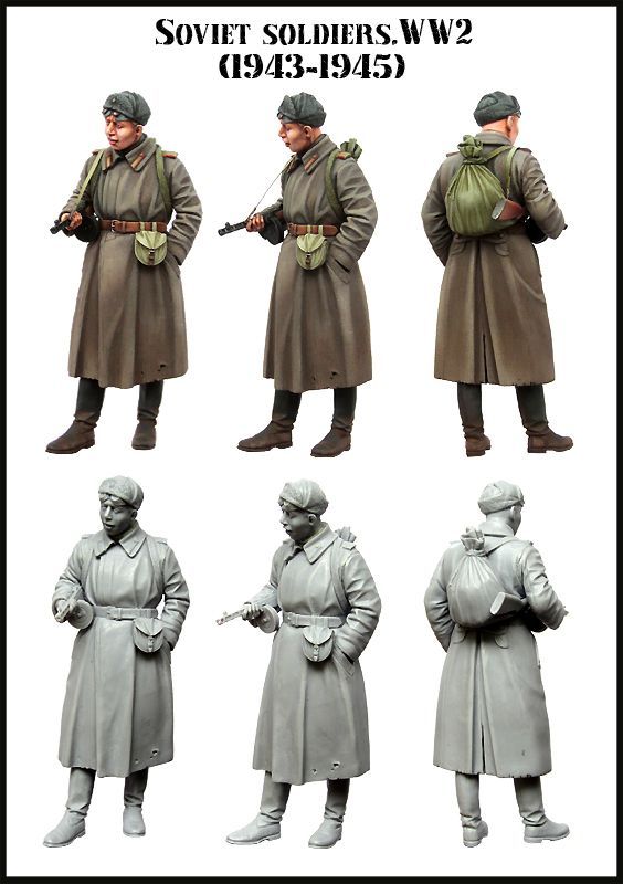 1:35 Soviet Soldiers I 1943-1945
