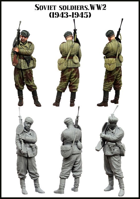 1:35 Soviet Soldiers II 1943-1945