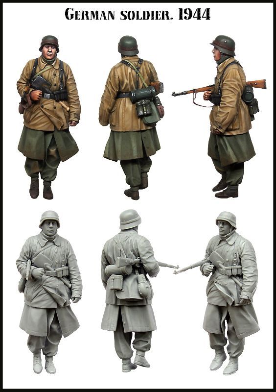 1:35 German Soldier 1944