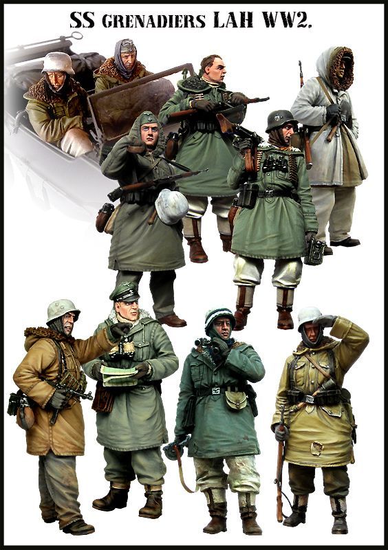 1:35 SS grenadiers LAH Evolution Miniatures