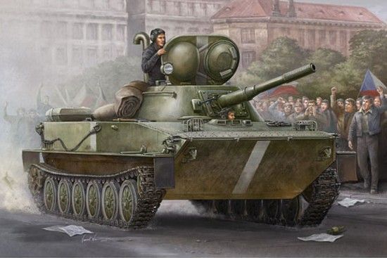 1:35 Russian PT-76 Light Amphibious Tank Mod.1951