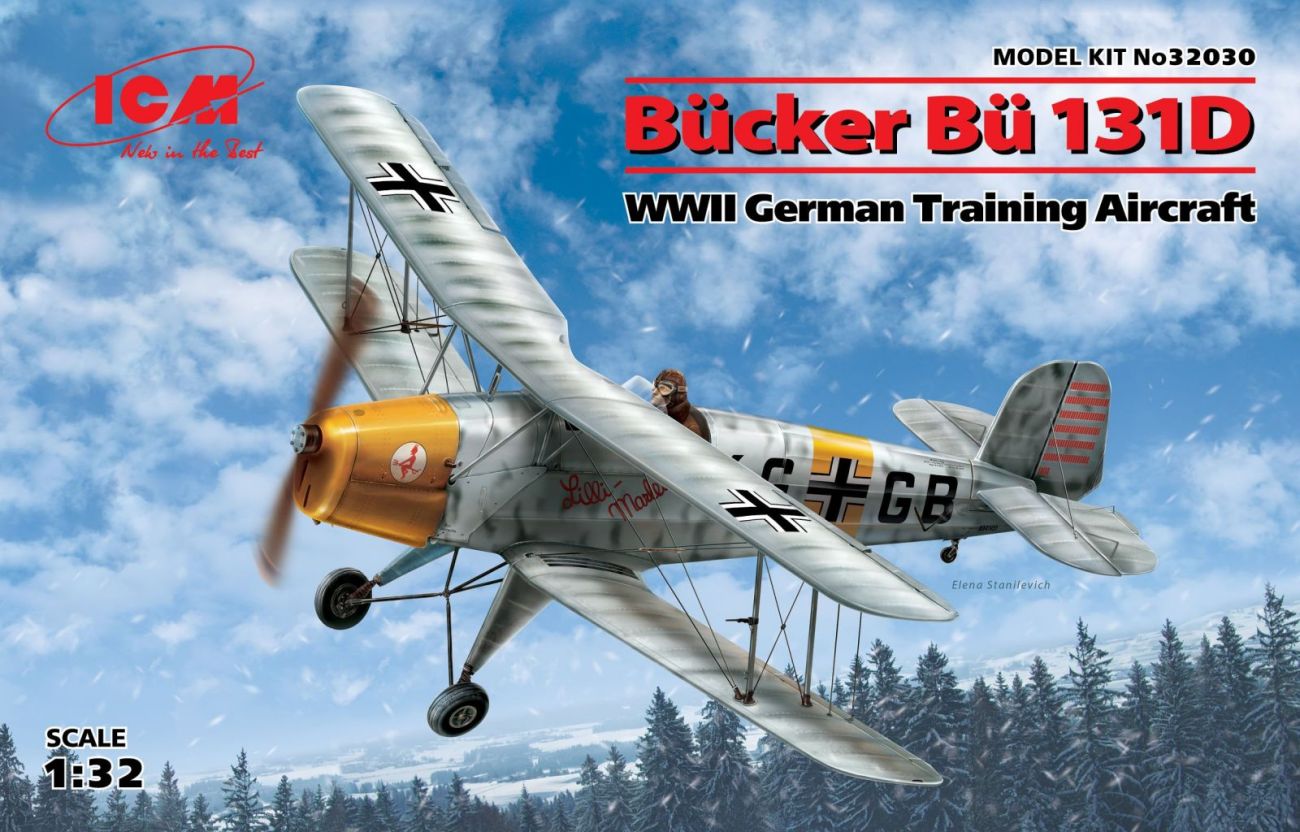 1:32 Bücker Bü 131D