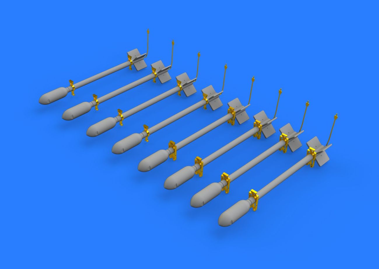 1:48 British Rocket Projectiles RP-3 60lb S.A.P.