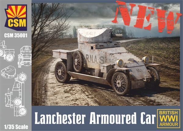 1:35 Lanchester Armoured Car