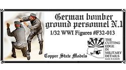 1:32 German bomber ground personnel N.1