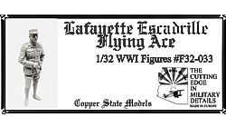 1:32 WWI Lafayette Escadrille Flying Ace