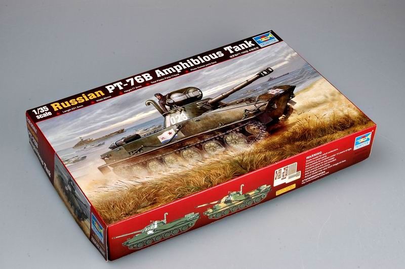 1:35 Russian PT-76B Light Amphibious Tank
