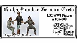1:32 Gotha Bomber German Crew