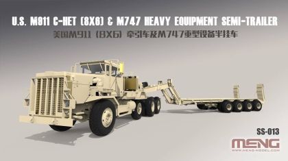 1:35  M911 C-HET (8X6) & M747 Heavy Equipment Semi-Trailer