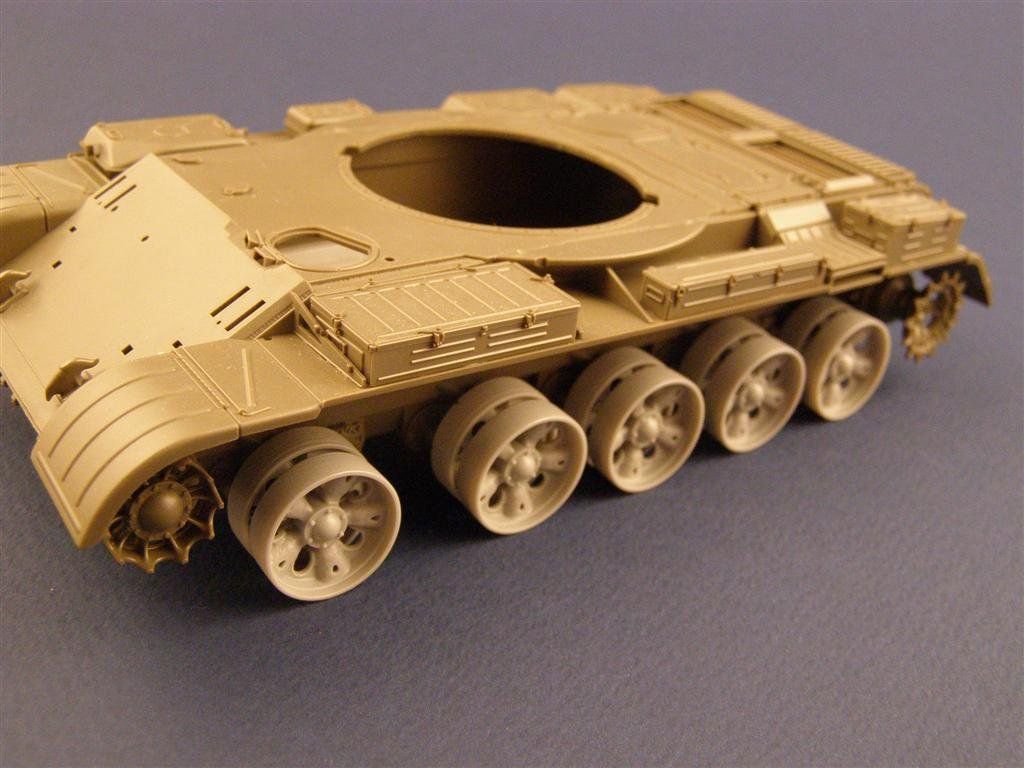 1:35 Burn out Wheels for T-55/62 Tanks