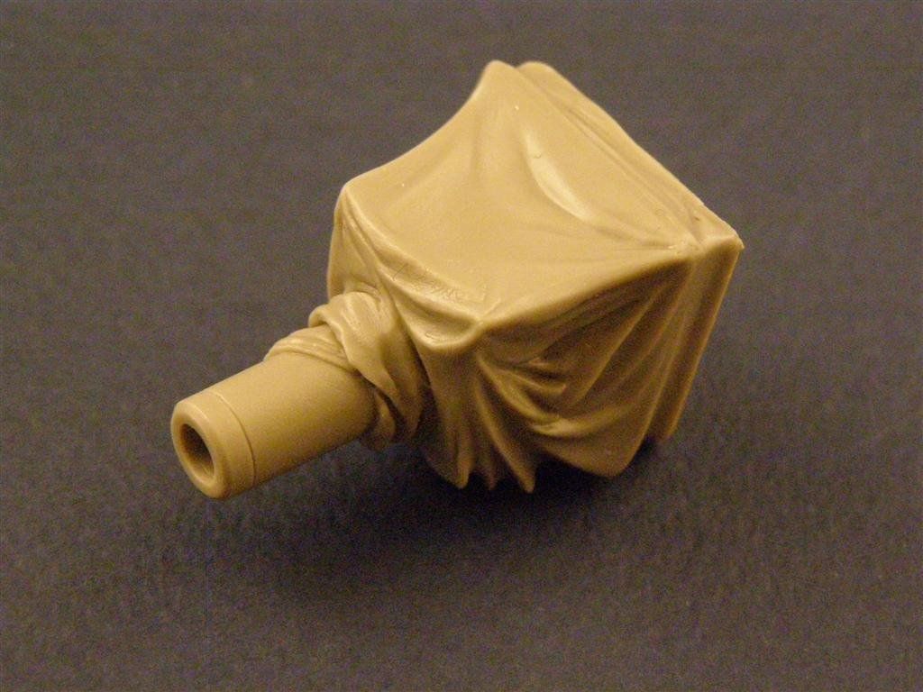 1:35 StuGIII welded Mantlet with Canvas Cover