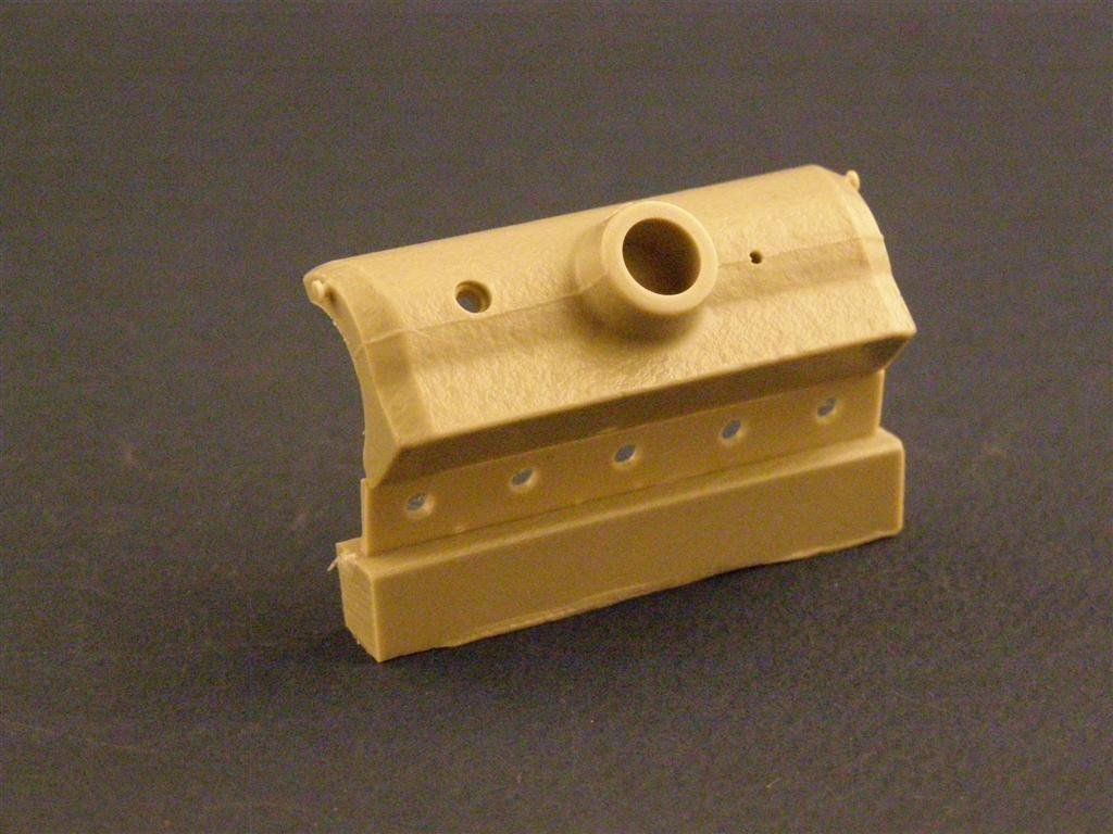1:35 Kinn Mantlet with cast marks for Panther G Tank