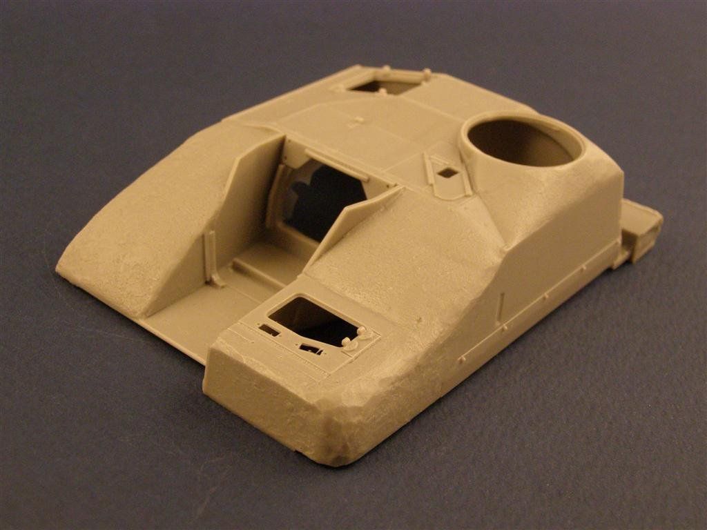 1:35 StuG IV with concrete armor