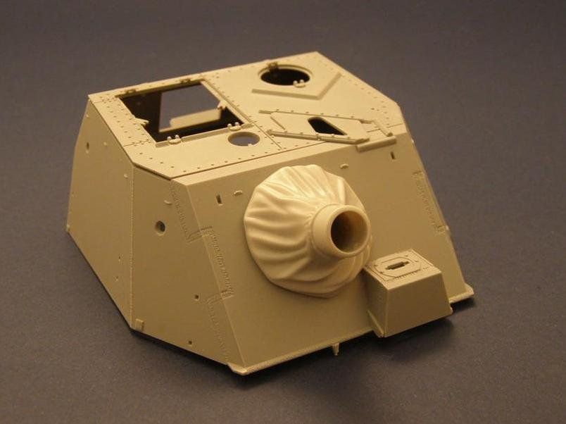 1:35 Sturmpanzer IV Mantlet with canvas cover
