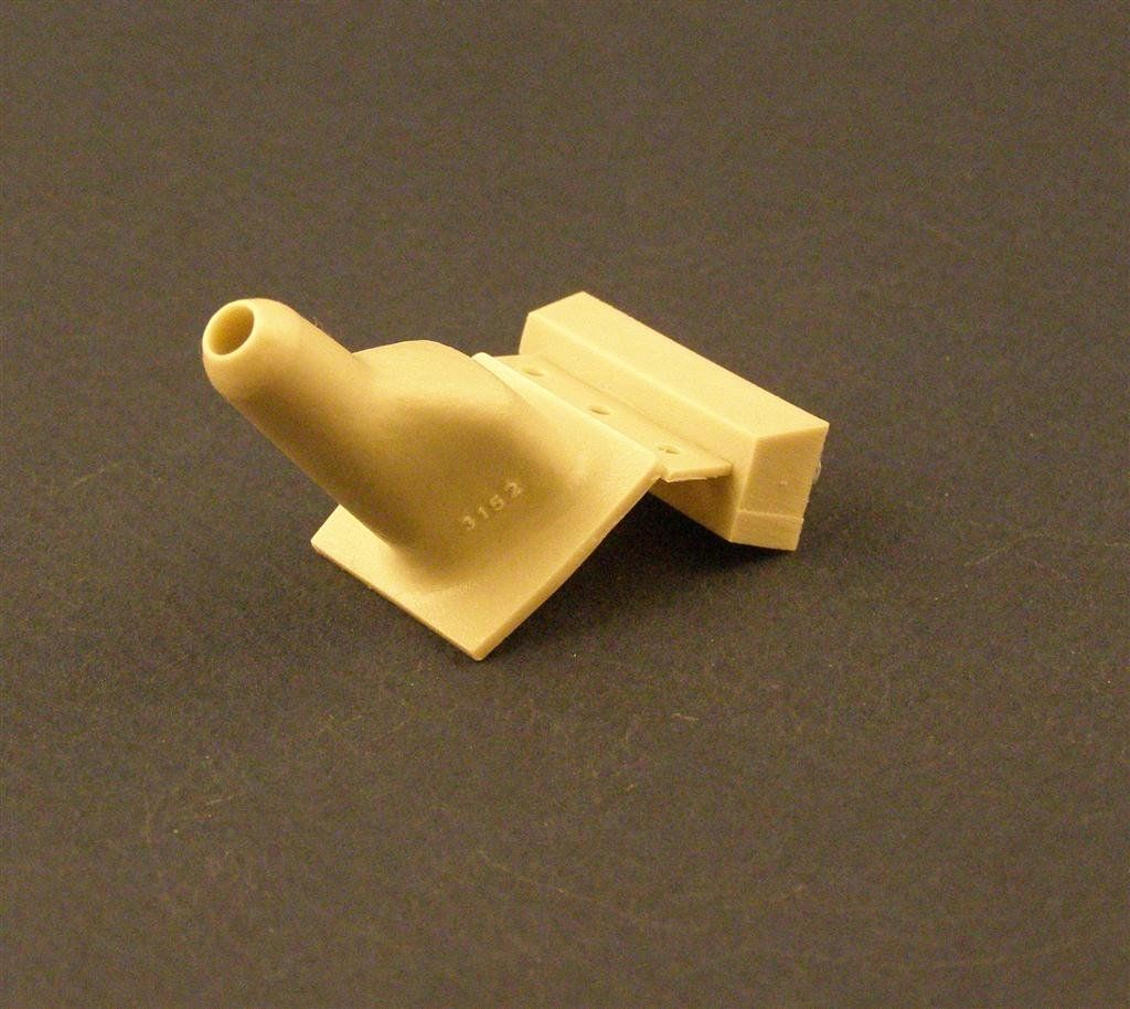 1:35 Saukopf Mantlet with cast marks for StuGIII/IV
