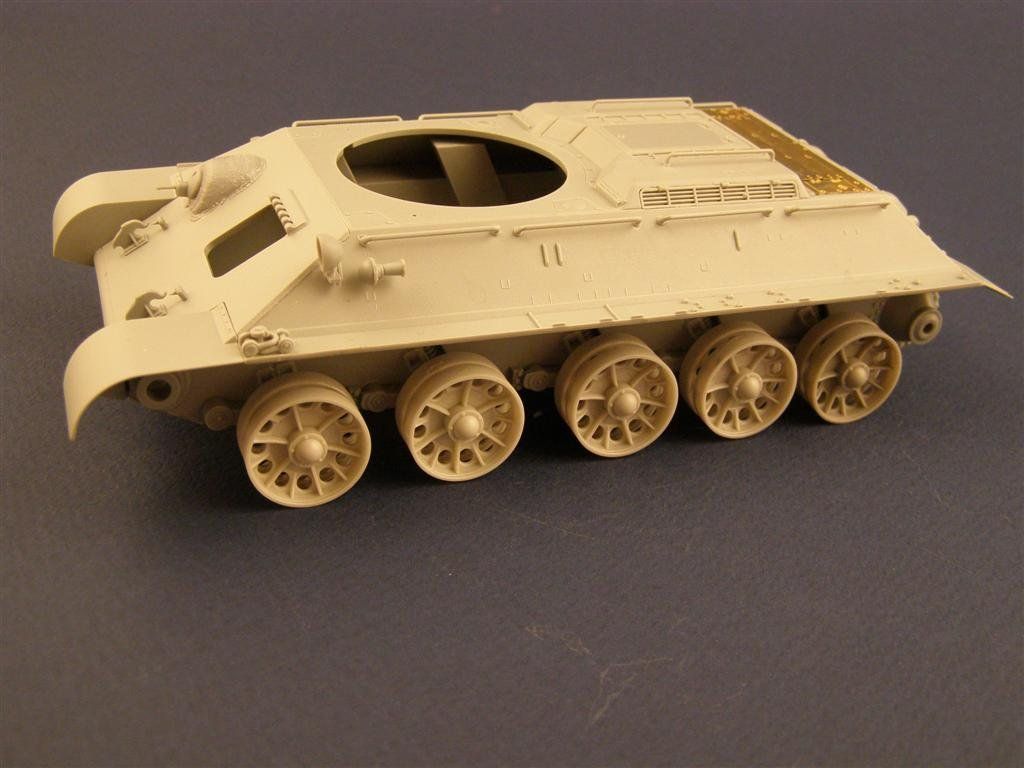 1:35 Burn out “Spider” Wheels for T-34 Tank