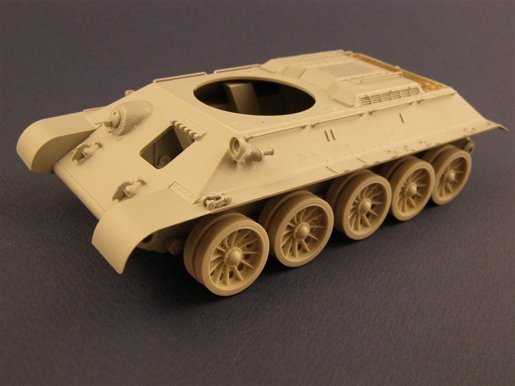 1:35 Late “Spider” Wheels for T-34/54 Tanks